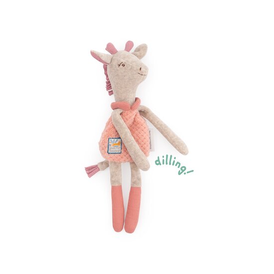 Sous mon Baobab Doudou-hochet Girafe  de Moulin Roty
