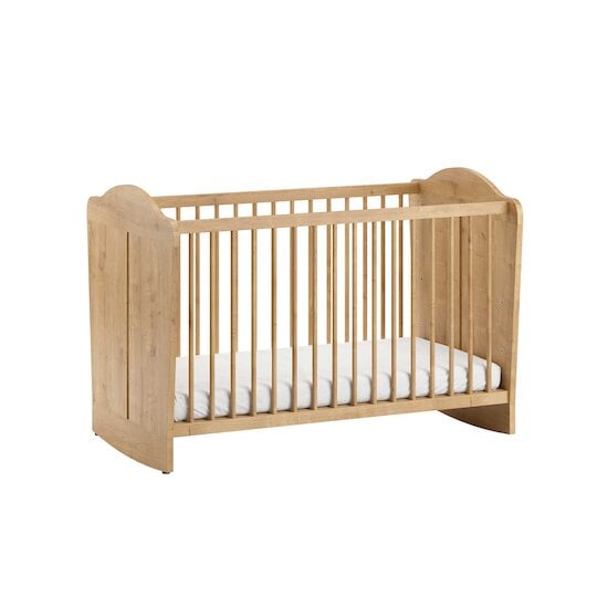 Megeve Lit bébé Chêne 60 x 120 cm de Vox Megeve Lit bébé Chêne 60 x 120 cm de Vox