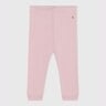 Legging bébé en coton uni