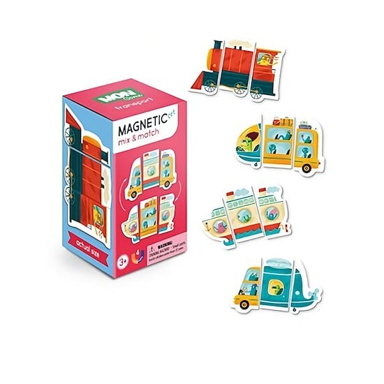 Mix & Match Jeu Magnétique Transport  de Dodo