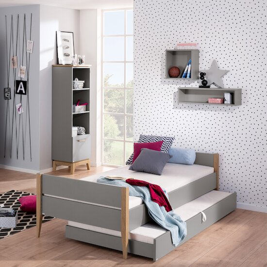 Case Étagère murale rectangulaire Gris Ardoise  de Paidi Case Étagère murale rectangulaire Gris Ardoise  de Paidi