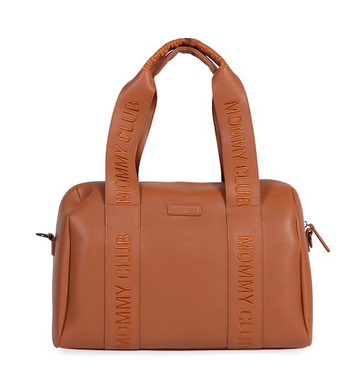 Sac à langer Mommy Club Signature Leather Brun  de Childhome Sac à langer Mommy Club Signature Leather Brun  de Childhome