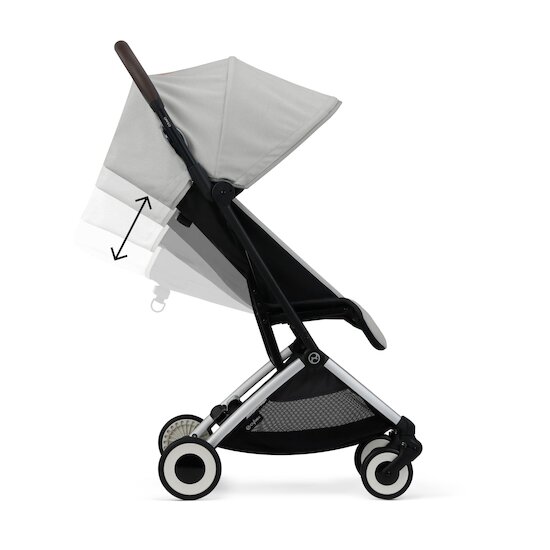 besrey Poussette Canne Compacte de Voyage Pour Avion, Inclinable,  Multiposition,Légère, Pliante, avec Ceinture à 5 Points, pour Bébé de la  Naissance à 36 mois, max 15 kg (Rouge)