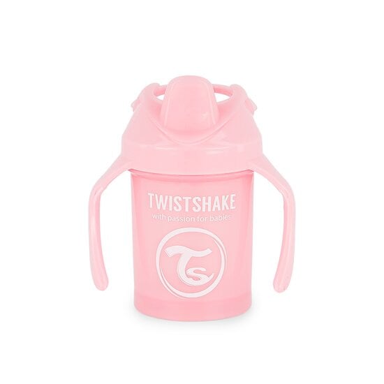 Tasse d'apprentissage Mini Cup Rose 230 ml de Twistshake