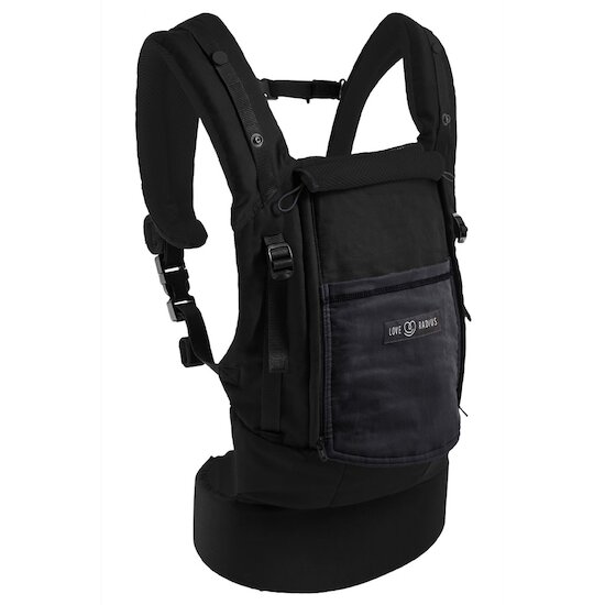 Porte-Bébé Physio Carrier + Kit Nouveau Né Noir  de Love Radius