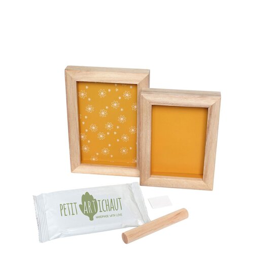 Cadre duo Daisy ochre  de Petit Artichaut