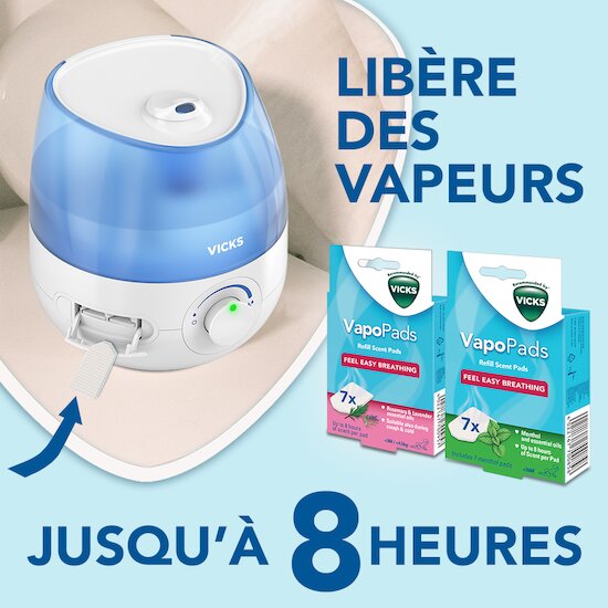 Cool Mist Mini Humidificateur à Ultrasons   de Vicks