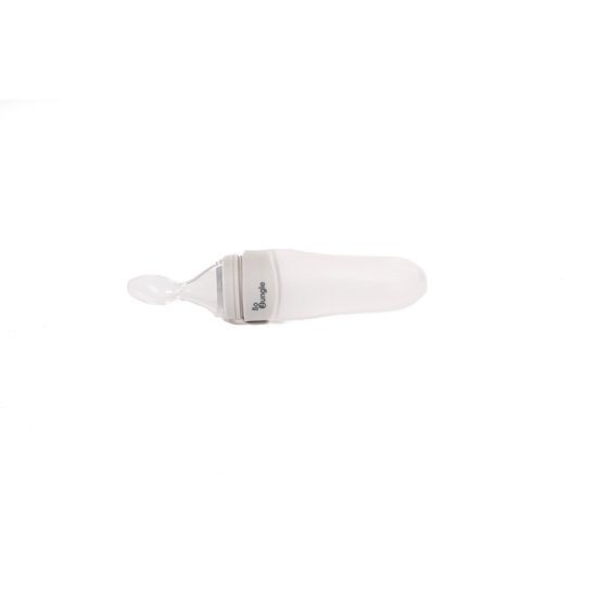 B-Cuillère distributrice en Silicone gris  de Bo Jungle