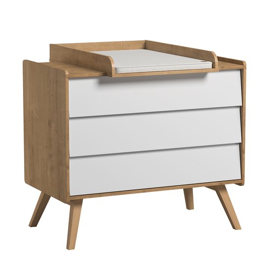 Commode Vintage Bois / Blanc  de Vox Commode Vintage Bois / Blanc  de Vox