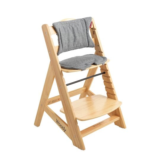 Chaise haute évolutive en bois Wooddy
