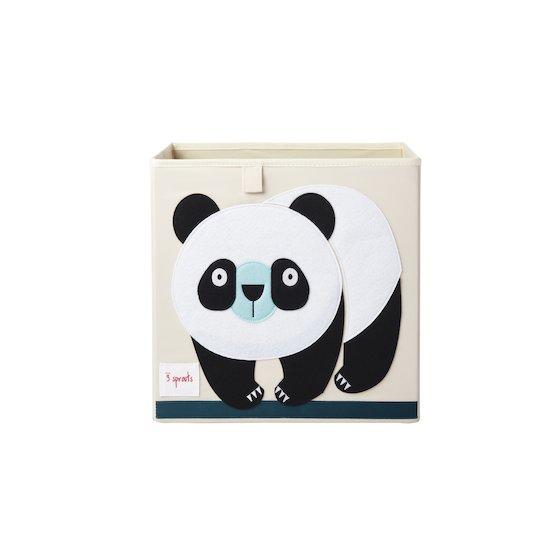 Boîte de rangement Panda  de 3 sprouts