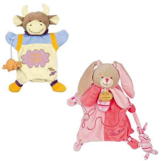 Peluche Marionnette Aléatoire  de Doudou et Compagnie