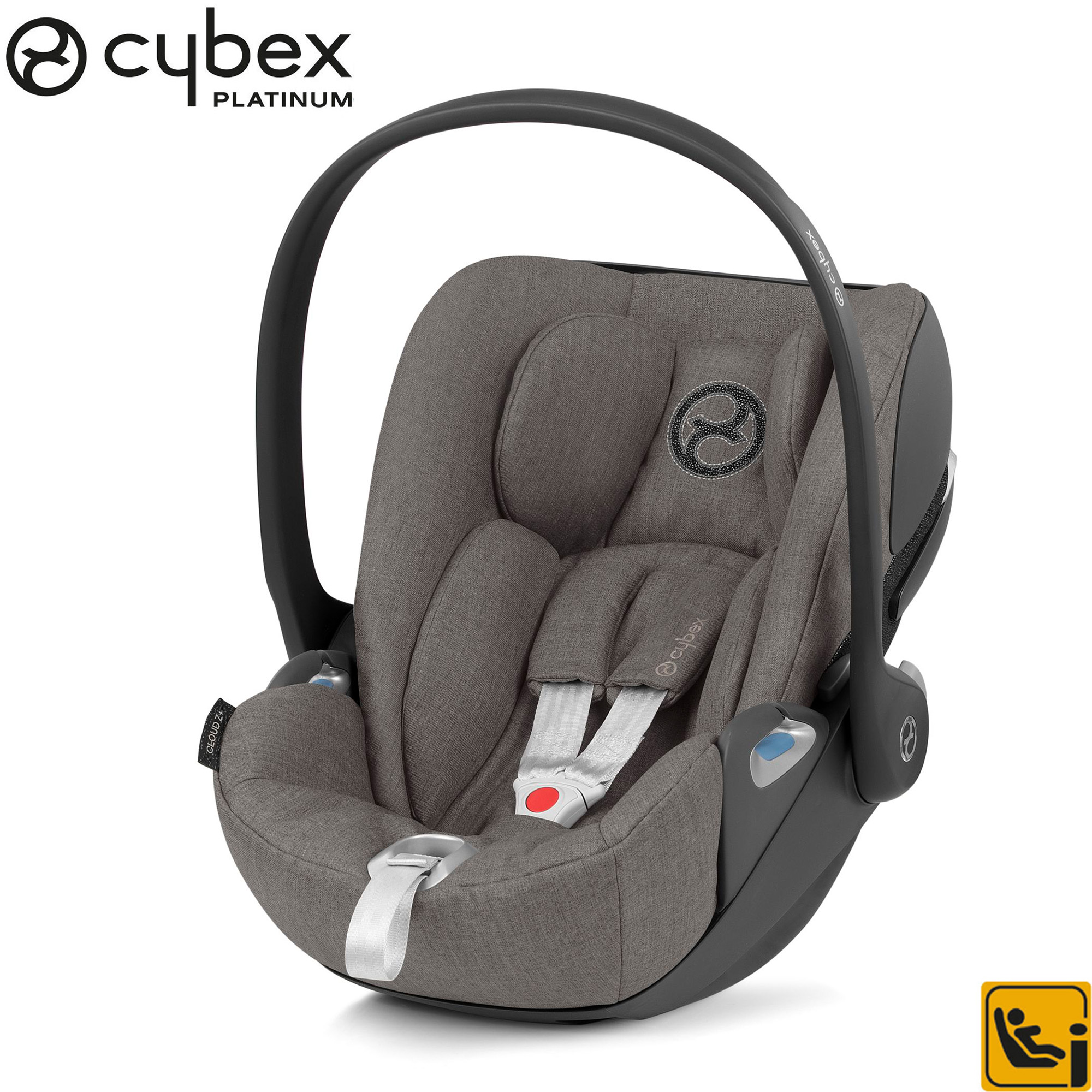 Siège auto Anoris T i-Size airbag intégré Deep Black de CYBEX, Siège auto  Groupe 1 (9-18kg) : Aubert