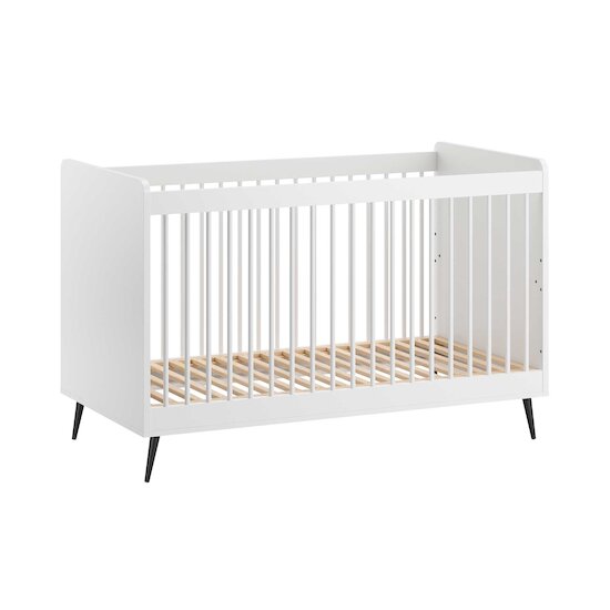 Blanca Lit bébé Blanc 70 x 140 cm de Vox Blanca Lit bébé Blanc 70 x 140 cm de Vox