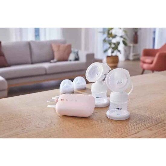 Tire-lait électrique double SCF397/31 Rose  de Philips AVENT Tire-lait électrique double SCF397/31 Rose  de Philips AVENT