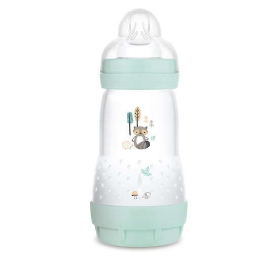 Biberon Easy Start anti-colique Débit 2 Aqua 260 ml de Mam