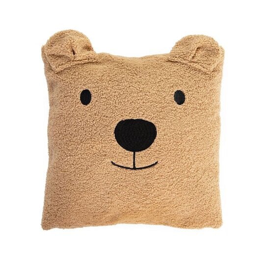 Coussin décoratif Teddy Brun 40 x 40 cm de Childhome