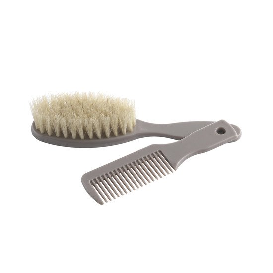 Set Peigne-Brosse poils naturels