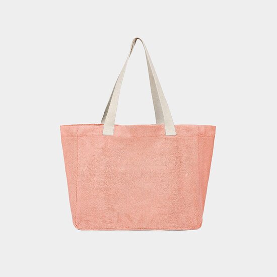 Sac cabas Claude Eponge rose corail  de Hindbag