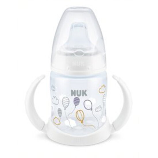 Tasse d'apprentissage First choice Plus avec Temperature Control embout silicone Mixte Blanc 150 ml de Nuk