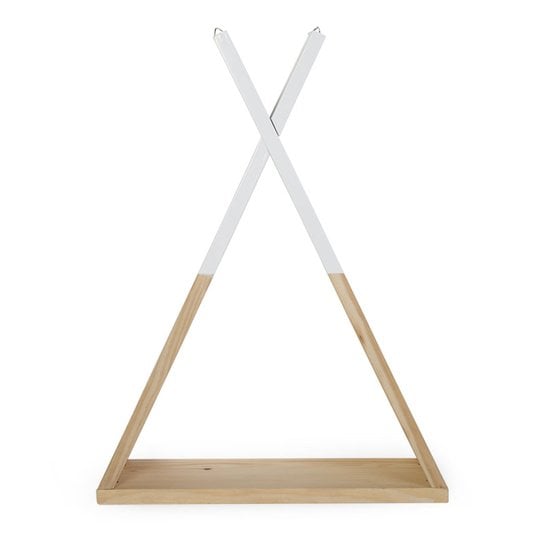 Petite étagère tipi  Naturel blanc   de Childhome Petite étagère tipi  Naturel blanc   de Childhome