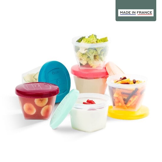 Coffret 4 portions verre Coloris Assortis 2x150 ml et 2x250 ml