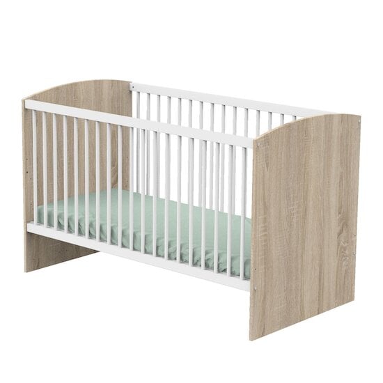 Access Lit bébé évolutif Bois blanc 70 x 140 cm de Sauthon Baby's Sweet Home Access Lit bébé évolutif Bois blanc 70 x 140 cm de Sauthon Baby's Sweet Home