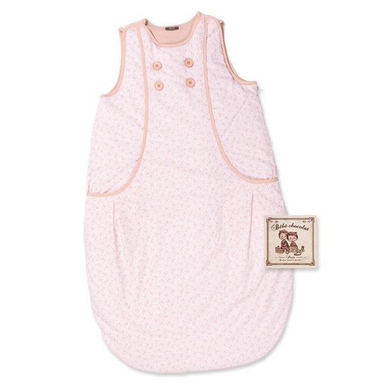 Bébé Tendresse sac nid Rose Grand modèle de Bébé Chocolat