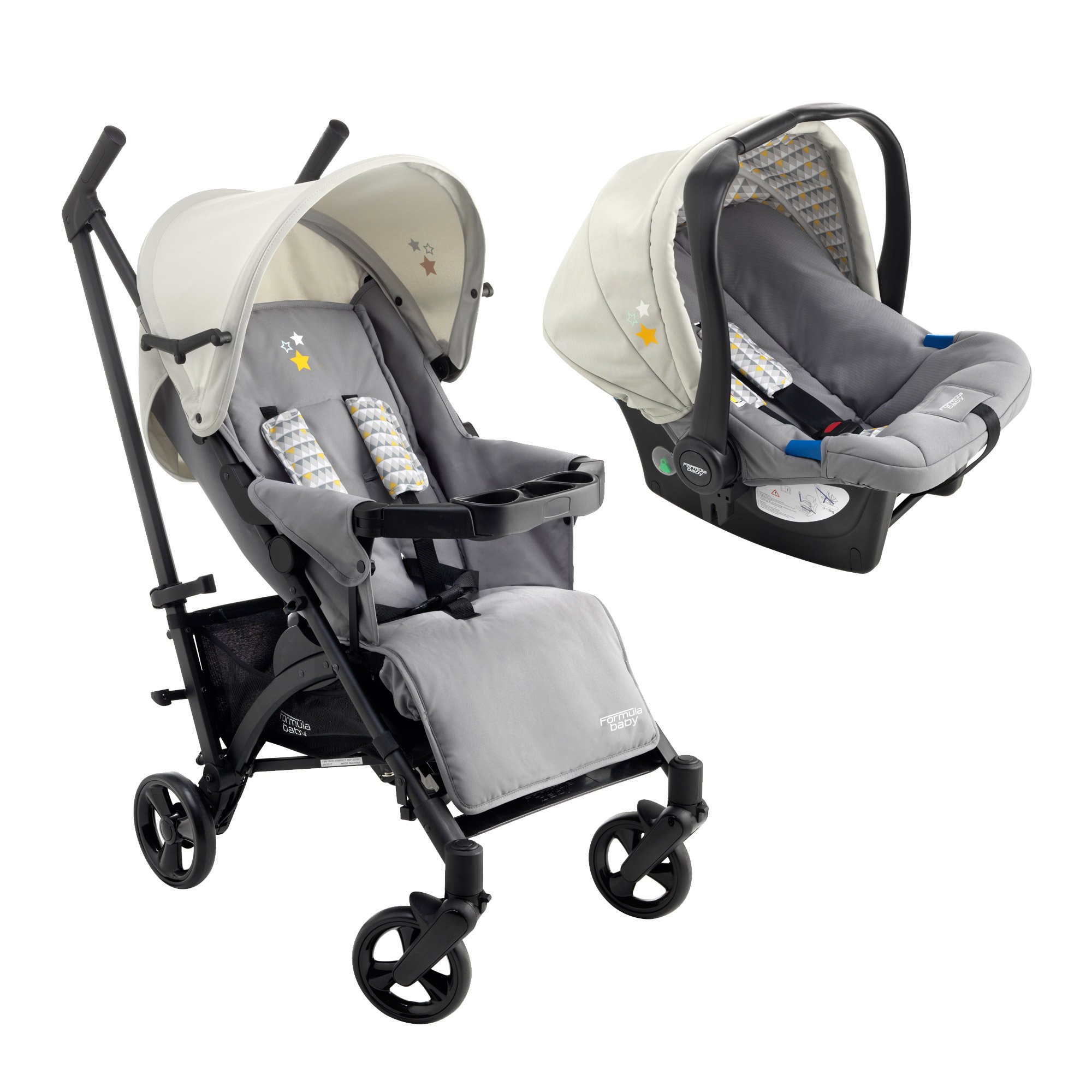 poussette pack 3 roues formula baby
