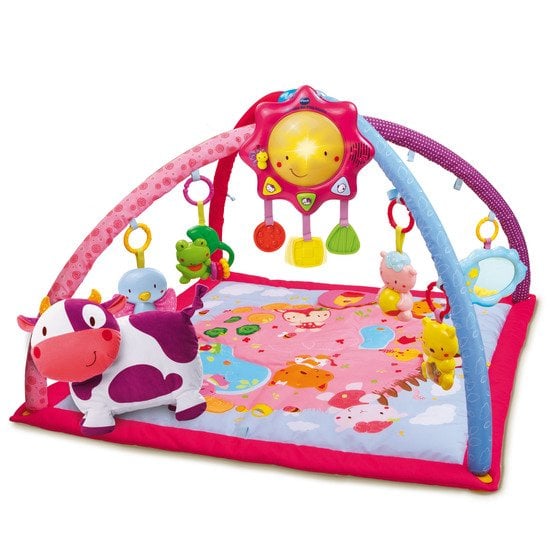 Lumi tapis d'éveil des p'tits copains Rose  de Vtech