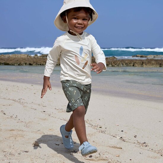T-shirt anti-UV manches longues Planches Surf  de Lässig