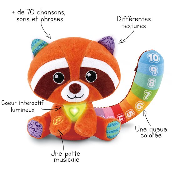 Mon coussin d'éveil musical Multicolore de Vtech, Jouets d'activités :  Aubert