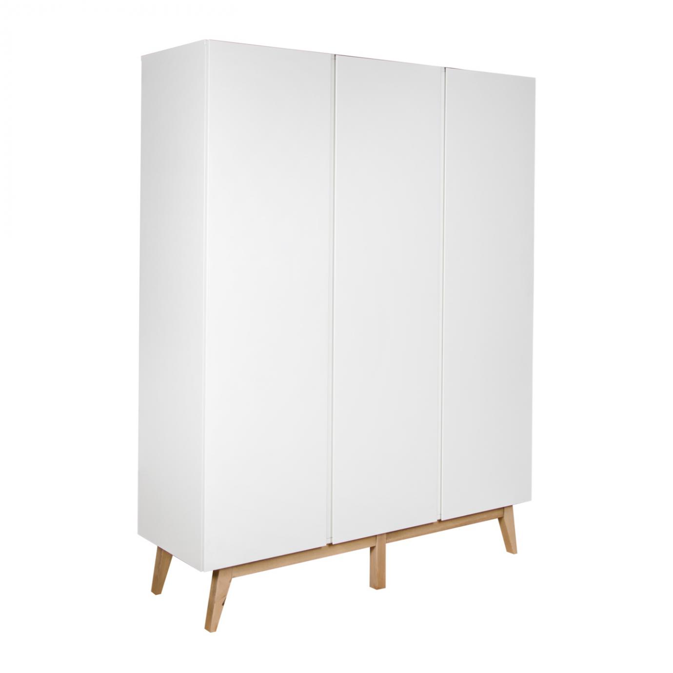 Trendy armoire 3 portes Blanc de Quax, Armoires 3 portes Aubert