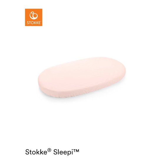 Drap housse pour lit Sleepi™ Peachy Pink  de Stokke®