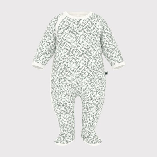 Pyjama bébé en coton fleuri   de Petit Bateau