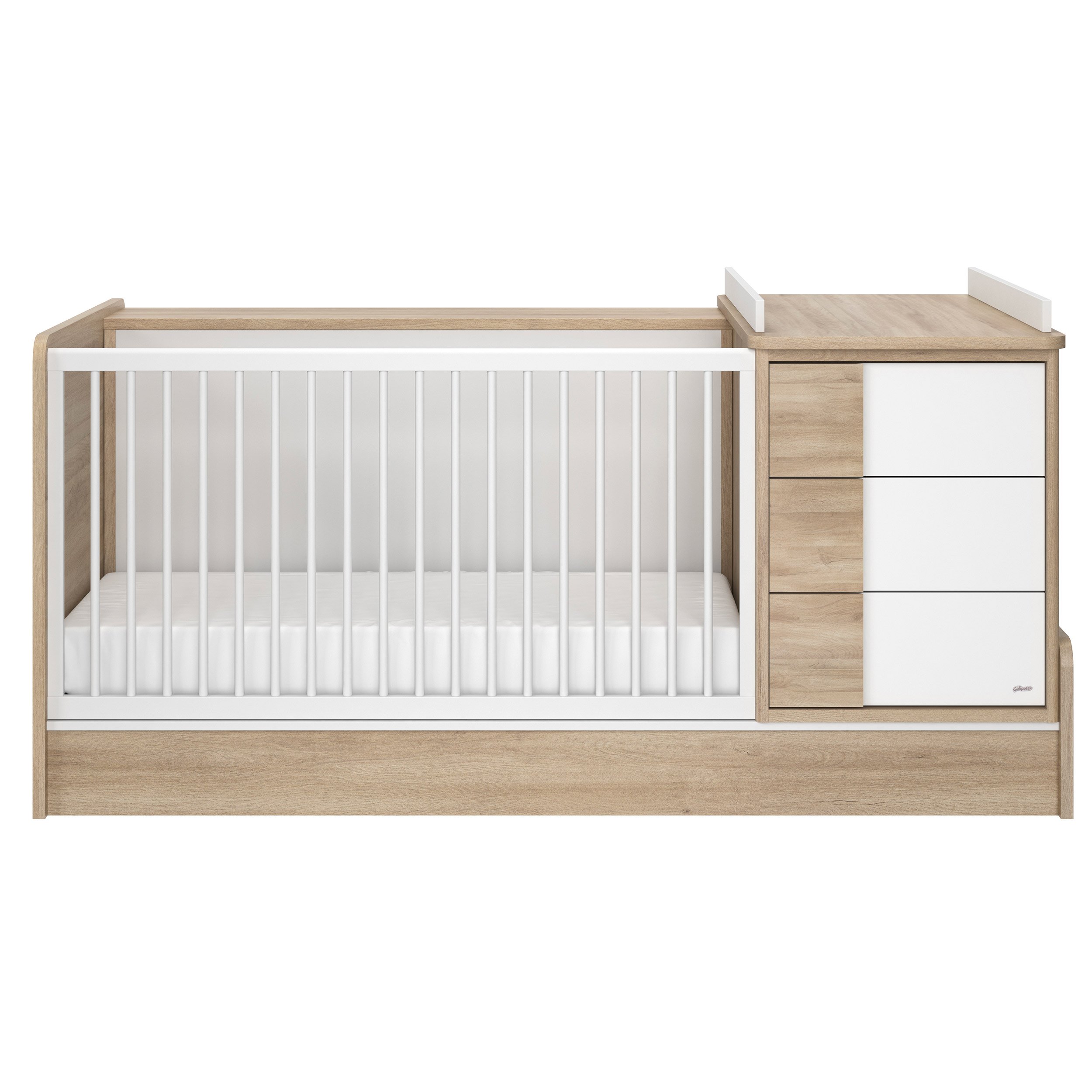 Sacha Lit Compact Bebe 70x140 Chene De Galipette Lits 70x140 Evolutifs Aubert