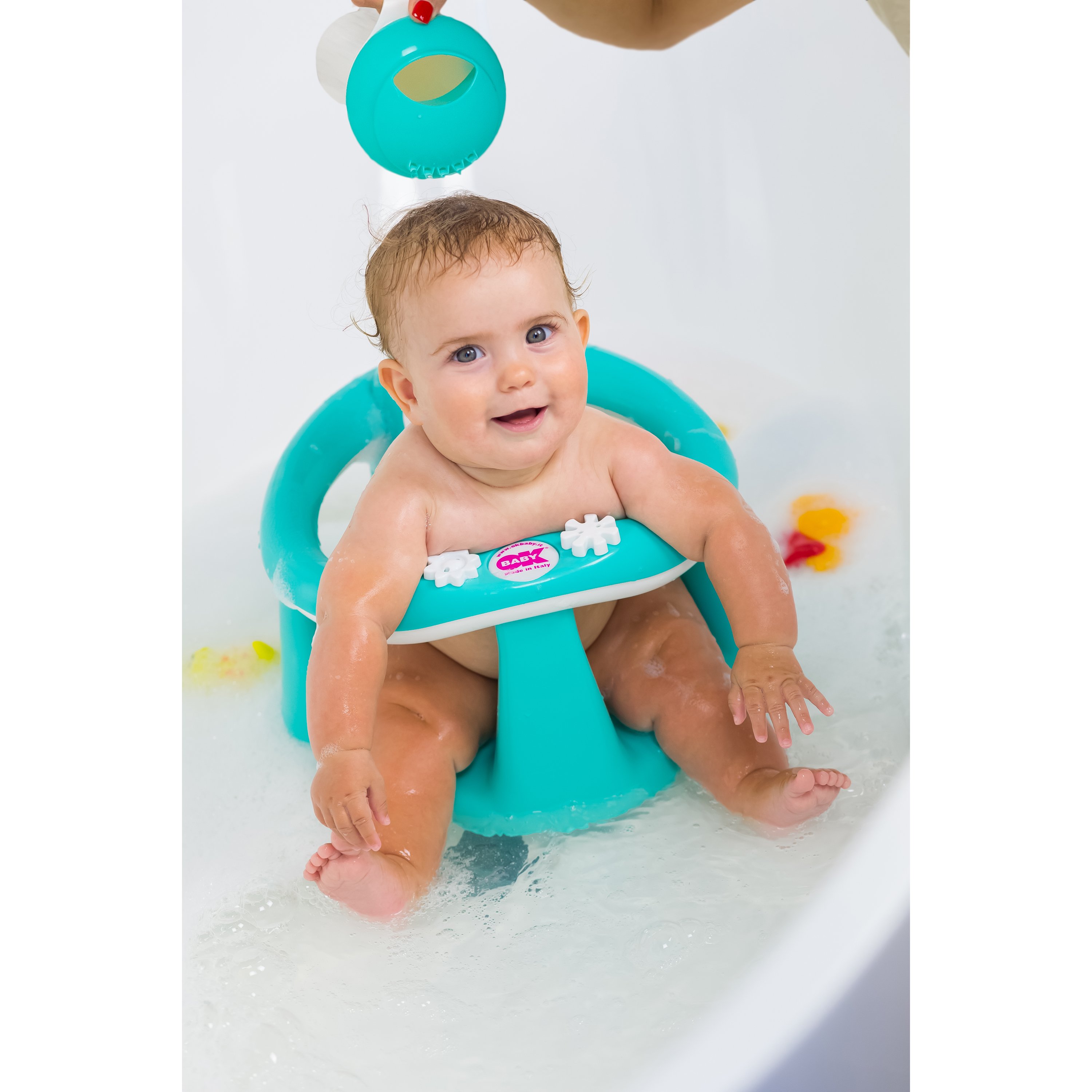 Flipper Evolution siège de bain Vert Pastel de OK Baby, Fauteuils de bain :  Aubert