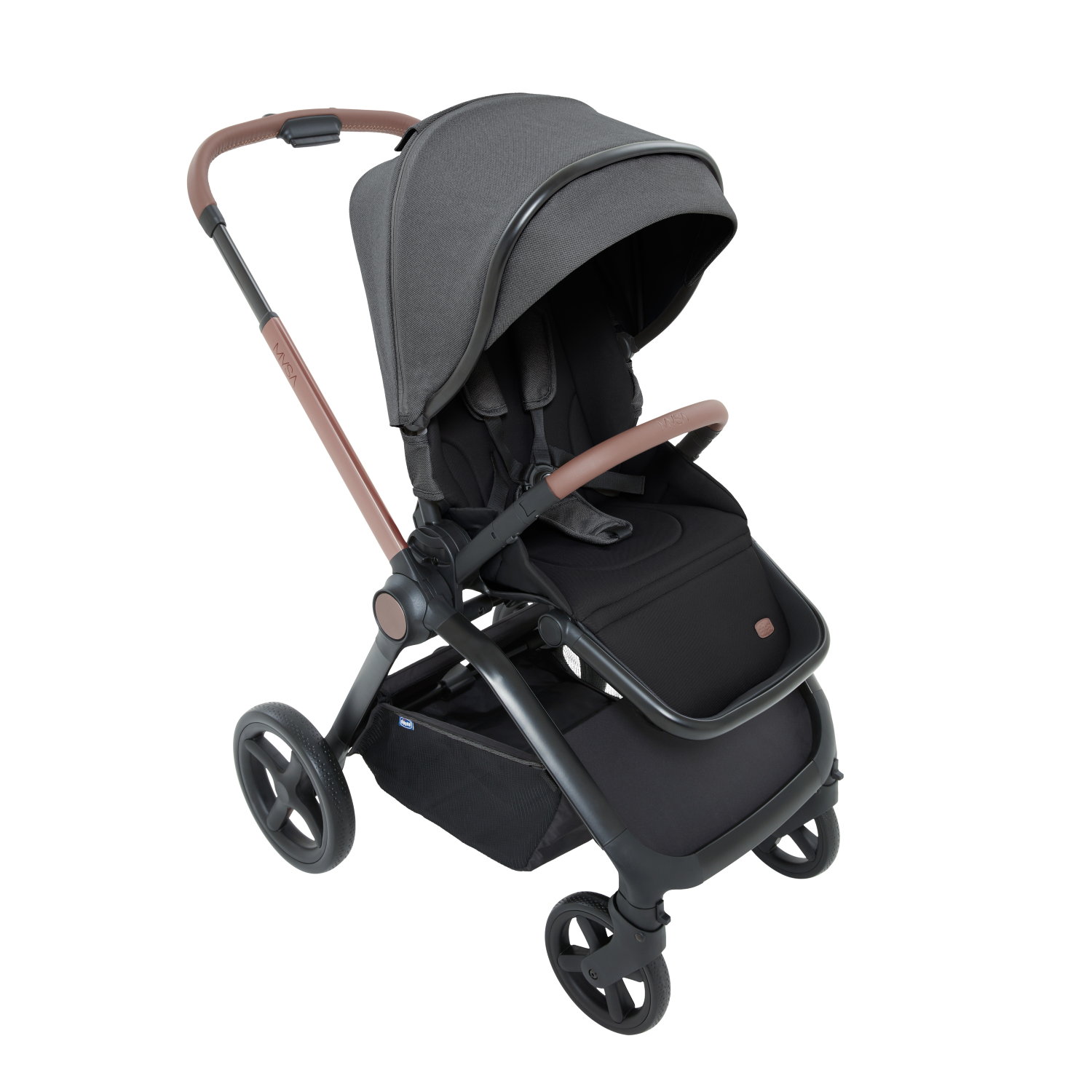 Poussette Eezy S Twist+ 2 Black Moon/Black de CYBEX, CYBEX : Aubert