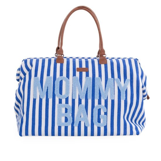 Sac à langer Mommy Bag Rayures Bleu  de Childhome