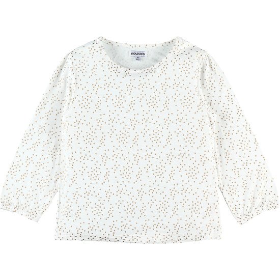 T-shirt Fille Lurex Collection Smart Pois  de Noukies