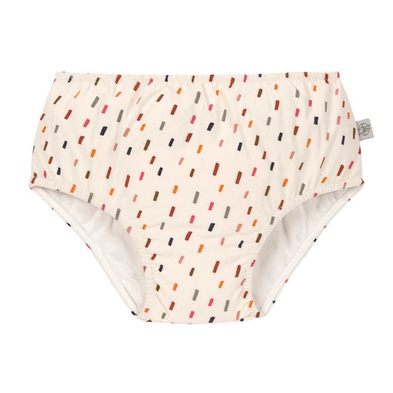 Couche Maillot de Bain Petits traits écru multicolore 3-6 mois de Lässig