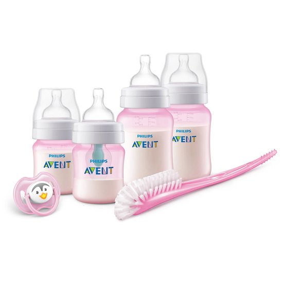 Kit nouveau-né anticolique Rose  de Philips AVENT