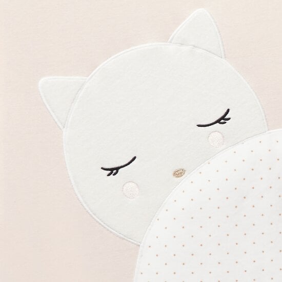 Bonne nuit les chatons Tapis de parc en velours Gold Dots  de Petit à petit Bonne nuit les chatons Tapis de parc en velours Gold Dots  de Petit à petit