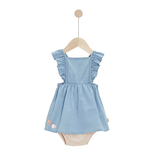 Parfum du Sud Robe et bloomer Salt Chambray  de P'tit bisou