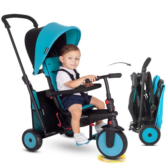 Tricycle 6-en-1 STR3  bleu  de smartTrike