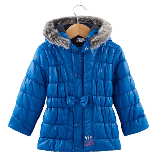 Parka collection Native American Girl Bleu 6 mois de Nano & nanette