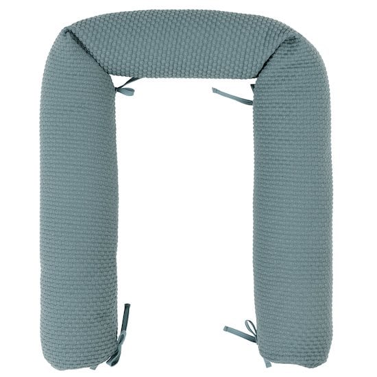 Cale bébé Panda Pad Premium - Gris chiné/Pois