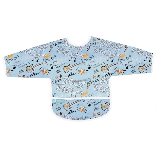 Bavoir avec manches CleanBib Rock  de Kushies