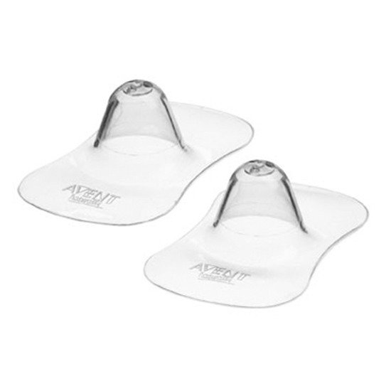 Protège mamelons en silicone x 2 Transparent Standard de Philips AVENT