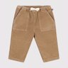 Pantalon bébé en velours uni